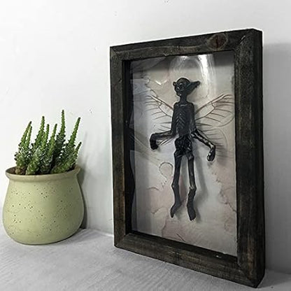 Gothic Mummified Fairy Decor