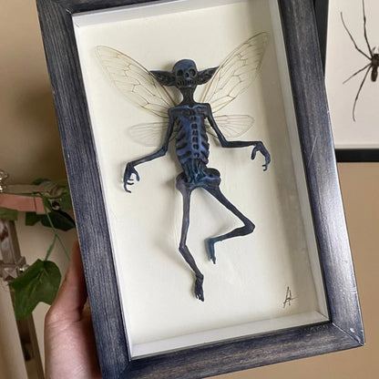 Gothic Mummified Fairy Decor