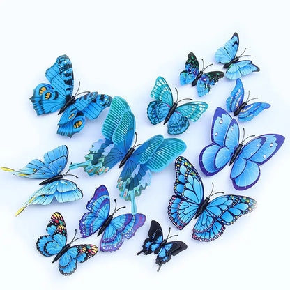 12pcs 3D Butterfly Wall Stickers